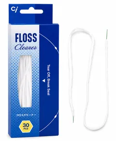 Зубна японська нитка супер-флос для орто-конструкцій Ci Floss Cleaner 30шт/у коробці (4580532545317)