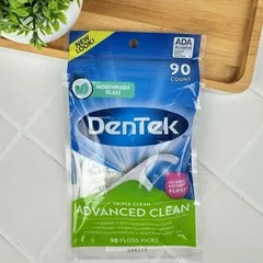DenTek Advanced Clean флос-зубочистки (потрійне очищення)