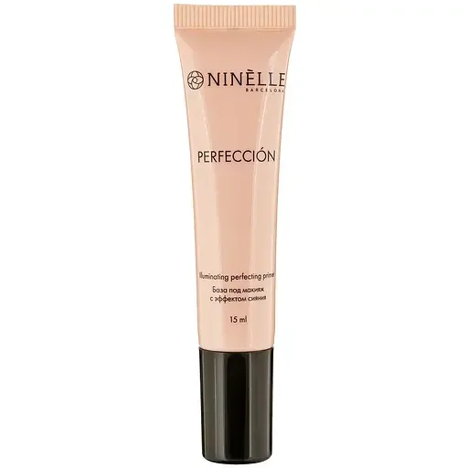 База під макіяж Ninelle Barcelona Ефект сяйва Perfeccion, відтінок 101 (золотисто-персиковий), 15 мл (27455)