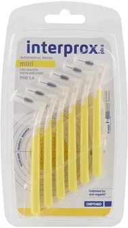 Щітки міжзубні Dentaid Interprox Plus 2G Mini 1.4 мм 6 шт (8427426006270)