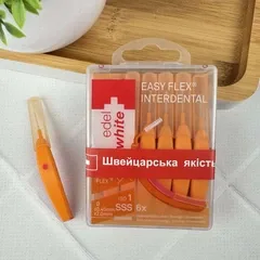 Міжзубна щітка Edel+White EasyFlex Profi Line (SSS) 0,45мм, 6 шт