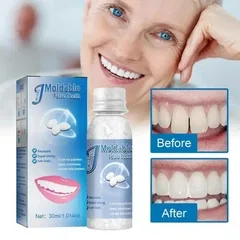 Полімерний гель у гранулах для тимчасового протезування зубів Moldable False Teeth 30 мл тимчасові зуби
