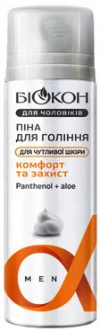 Піна для гоління для чутливої шкіри