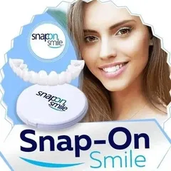 Вініри для зубів Snap On Smile Veneers на 2 щелепи, знімні накладки для зубів на верхню та нижню щелепи