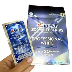 Смужки для відбілювання зубів Crest 3D Whitestrips Profesional White levels 20 whiter 1 пара