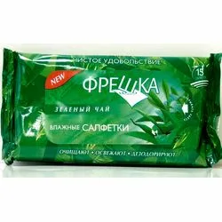 Вологі серветки "Зелений чай"