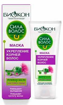Маска «Зміцнення коренів волосся»