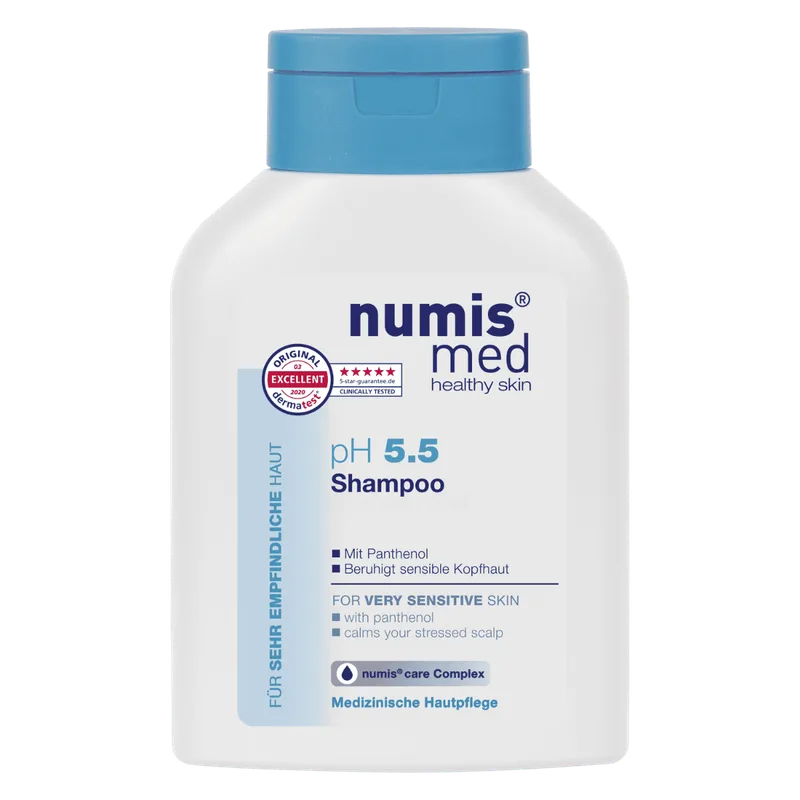 Шампунь Numis Med (Нуміс Мед) для волосся для чутливої шкіри pH 5,5, 200 мл