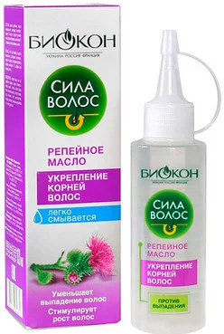 Реп'яхова олія «Зміцнення коренів волосся»