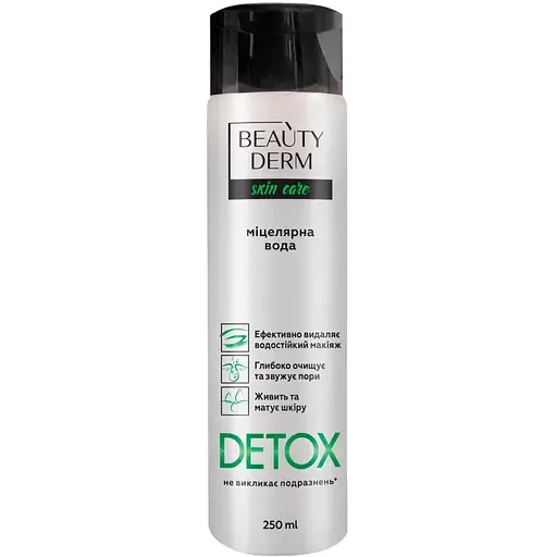 Міцелярна вода Beauty Derm Detox 250 мл