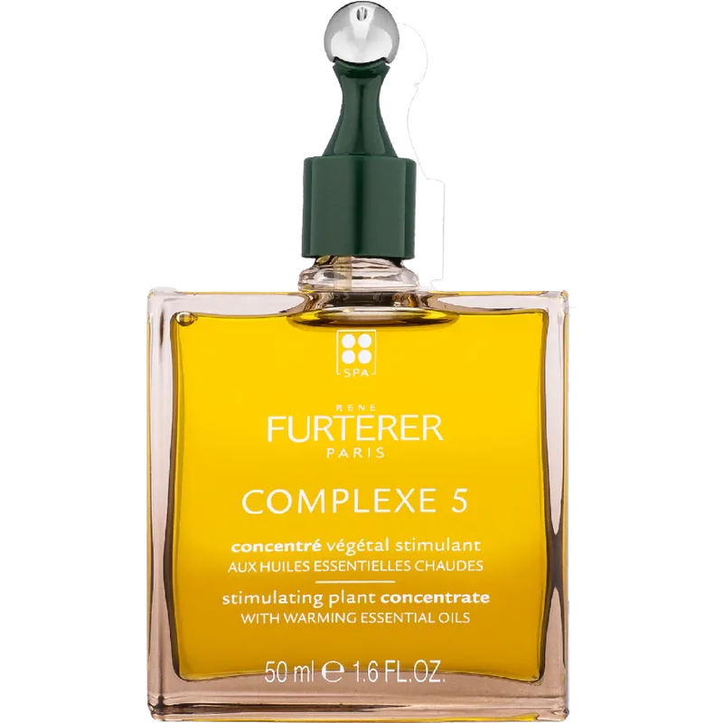 Концентрат Rene Furterer (Рене Фуртерер) Complexe 5 стимулюючий рослинний з розігріваючими ефірними оліями, 50 мл