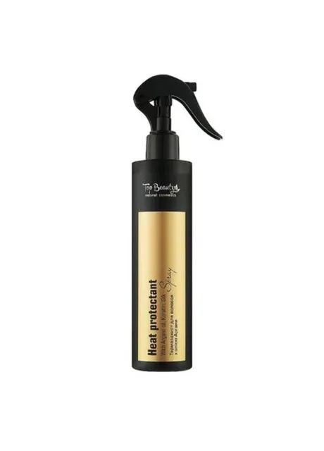 Спрей термозахист для волосся Heat Protectant з олією аргани 250 мл Top Beauty (337359249)