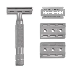 Станок для гоління Т-подібний Rockwell 6S Stainless Steel Safety Razor Matte (нержавіюча сталь)