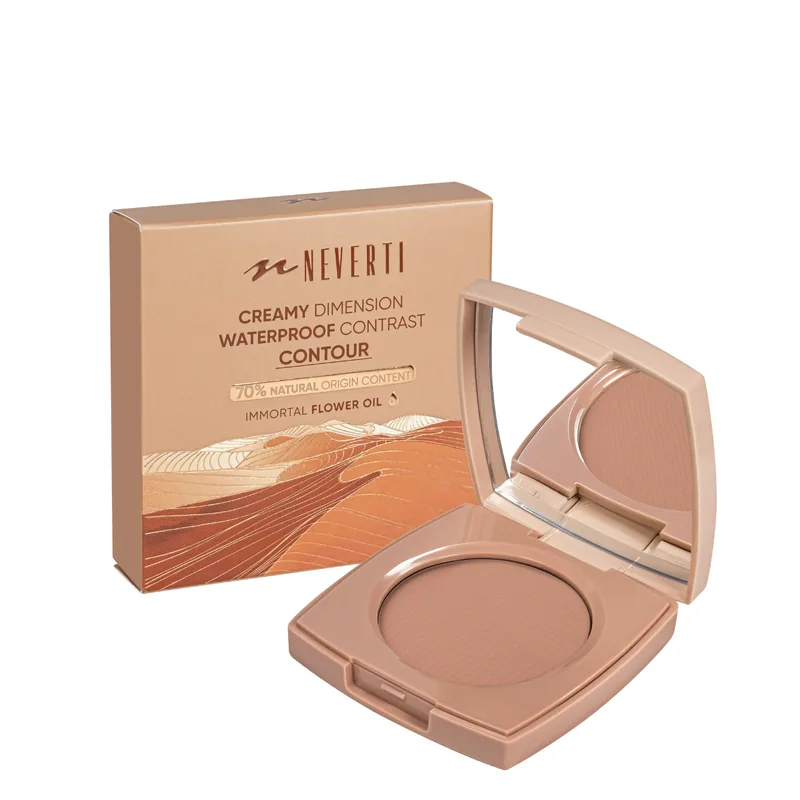 Контуринг для обличчя Neverti Creamy Dimension Waterproof Contrast Contour