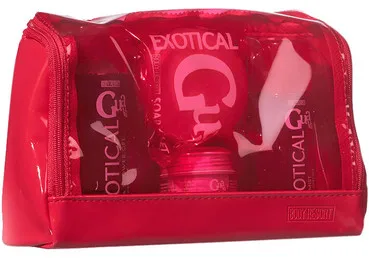 Дорожний косметичний набір Гуава Mades Cosmetics Body Resort (sh/gel/100ml + body/mist/50ml + lip/balm/15ml + soap/50g)