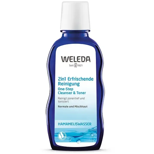 Засіб 2 в 1 для обличчя Weleda Очищуючий та тонізуючий, 100 мл (957200)