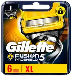 Змінні картриджі для гоління (леза касети) чоловічі Gillette Fusion5 Proshield 6 шт