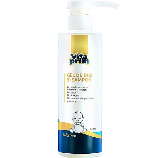 Дитячий шампунь та гель для душу Vitaprim, 250 мл (3990596)