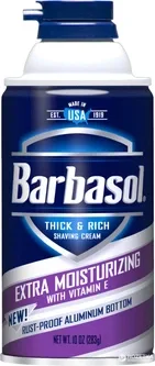 Крем-піна для гоління Barbasol Extra Moisturizing Екстразволоження 283 г (051009009662)