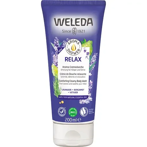 Гель-крем для душу Weleda Арома Релакс 200 мл (006756X9)