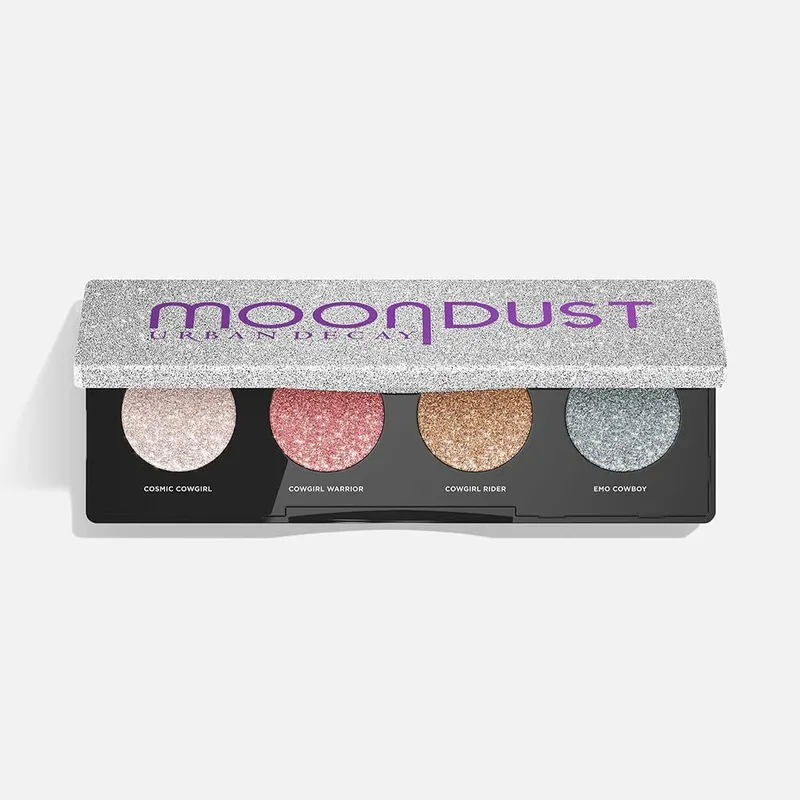 Палетка тіней для повік Urban Decay Moondust Glitter Eyeshadow Palette GALACTIC COWGIRL 4 г (cosm579)
