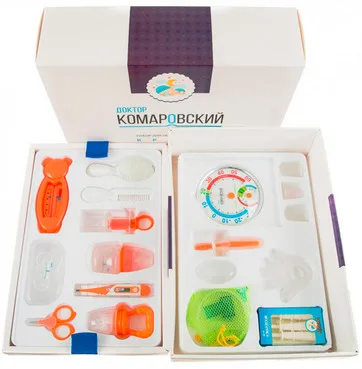 Набір для немовлят Лікар Комаровський Кроха MaxiPack
