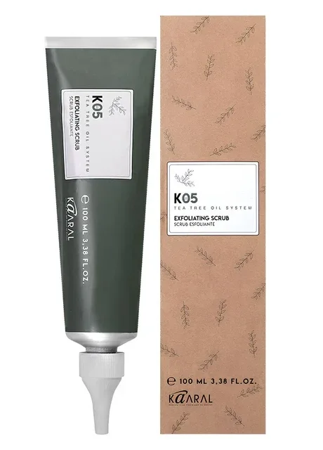 Відлущувальний скраб для шкіри голови і волосся K05 Exfoliating Scrub 100 мл Kaaral (329746419)