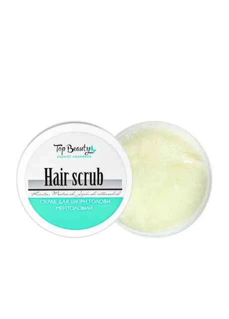 Скраб для росту волосся Menthol Hair scrub 250 мл Top Beauty (377983166)