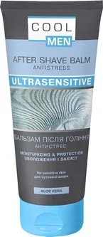 Бальзам після гоління Cool Men Ultrasensitive 200 мл (4823015926310)