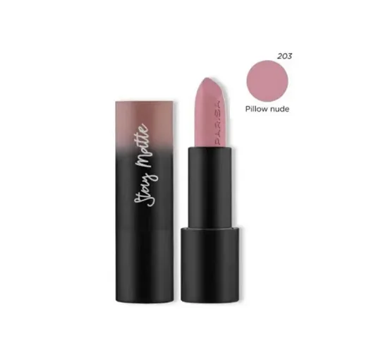 Помада для губ PARISA COSMETICS Stay Matte L-08 тон №203 Pillow nude (2736741705)