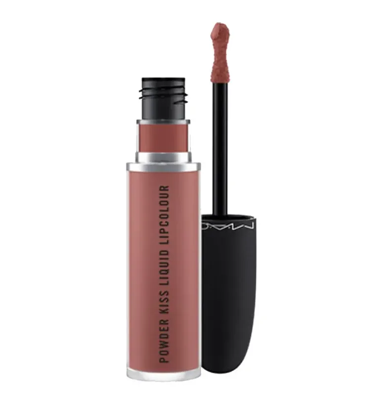 Помада губна рідка матова MAC Powder Kiss Liquid Lipcolour відтінок Devoted To Chili