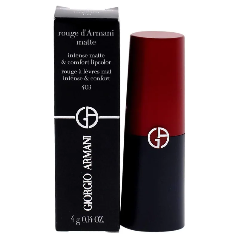 Помада для губ Giorgio Armani Rouge D Armani відтінок 403 Lucky Red