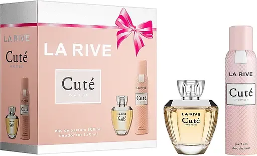 Подарунковий набір La Rive Cute: Парфумована вода, 100 мл + Дезодорант, 150 мл