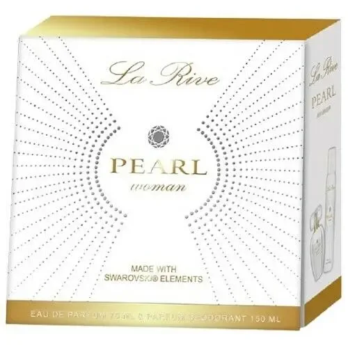 Подарунковий набір La Rive Pearl Woman: Парфумована вода, 100 мл + Дезодорант, 150 мл
