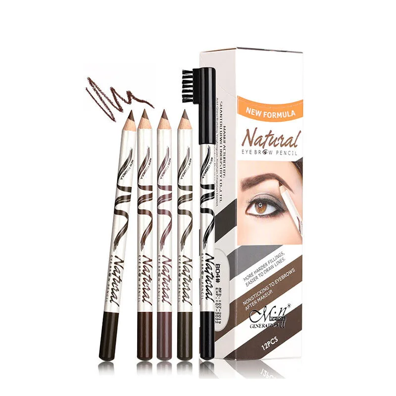 Олівець для брів №4 Menow Natural Eyeliner Світло-коричневий (011122)