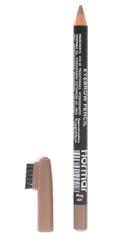 Олівець для брів Flormar №401 Світло-коричневий