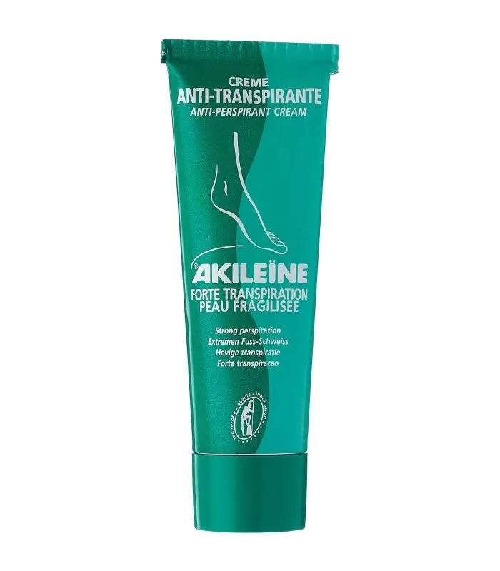 Anti-Perspirant Cream Акилейн - Крем-антиперспірант для швидкого усунення пітливості ніг