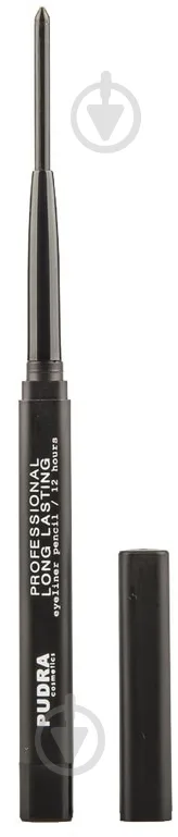 Олівець для очей Pudra Cosmetics Long Lasting автоматичний чорний 2 г