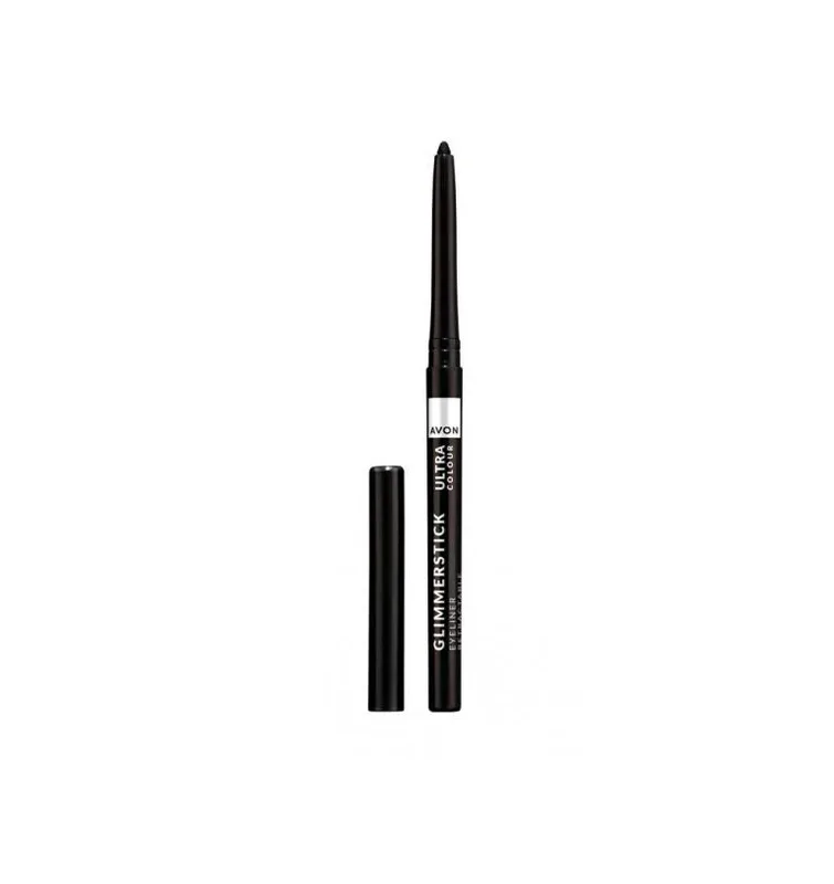 Олівець для очей Avon Glimmerstick Ultra Colour Blackest Black