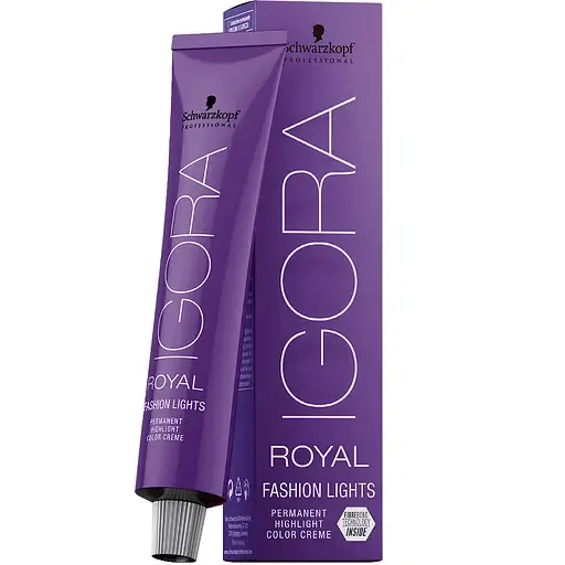 Перманентна крем-фарба для волосся Schwarzkopf Professional Igora Royal Fashion Lights, відтінок L