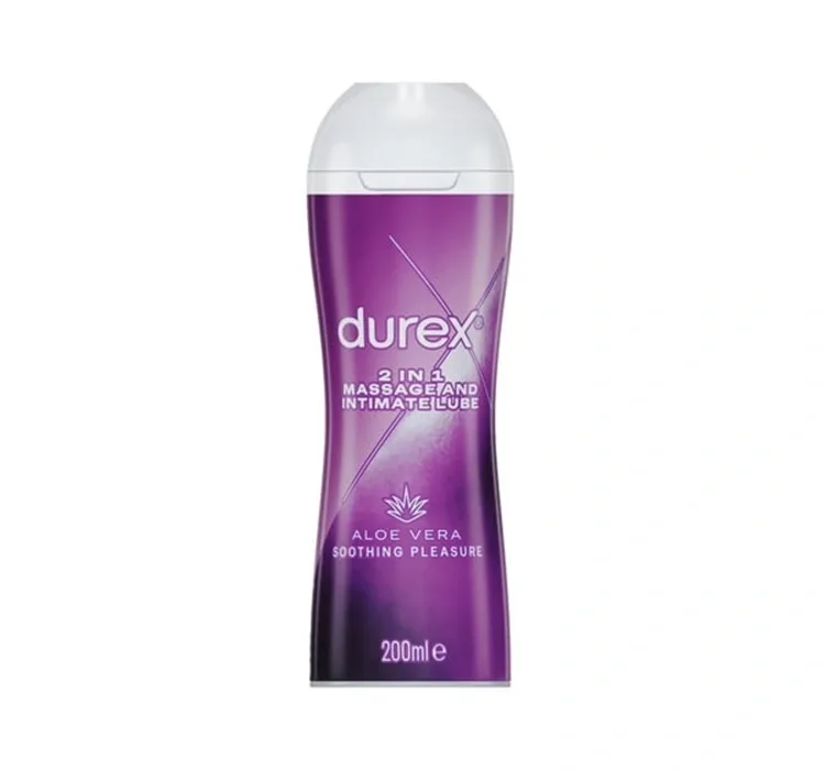 DUREX 2в1 ІНТИМНИЙ ГЕЛЬ ДЛЯ МАСАЖУ ALOE VERA 200МЛ