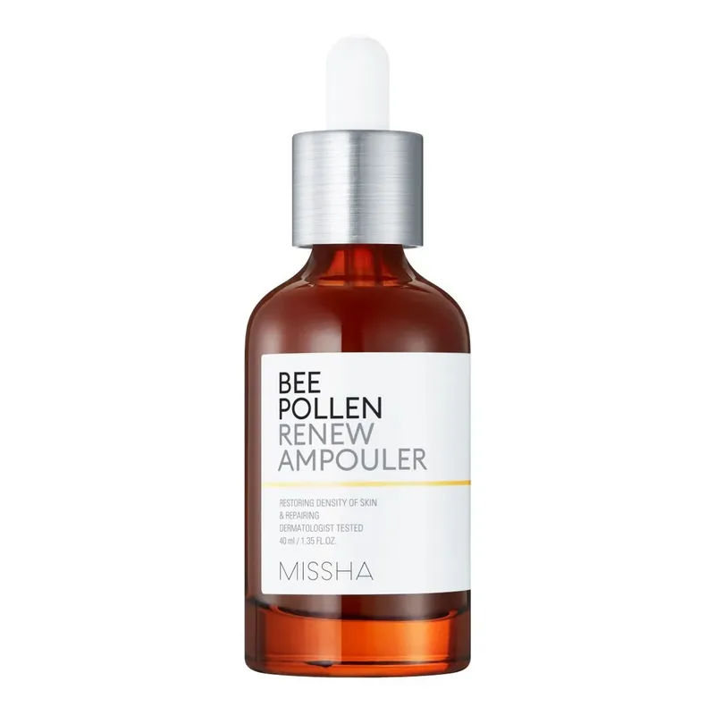 Missha Bee Pollen Renew Ampouler — розсвітлююча ампула для обличчя, 40 мл