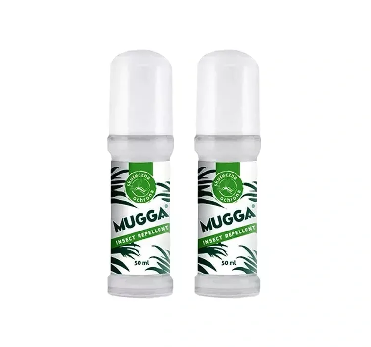 ZESTAW 2X MUGGA ROLL ON DEET 20% KOMARY I KLESZCZE