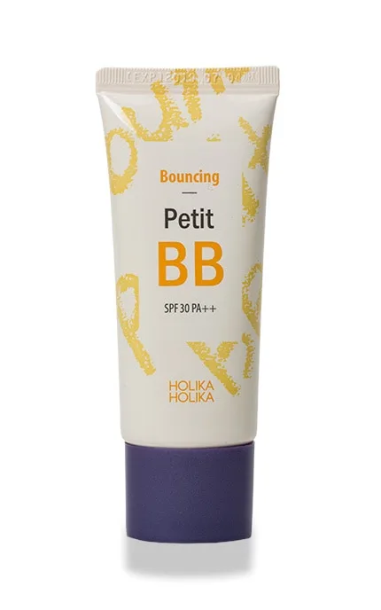 BB крем Holika Holika Bouncing Petit SPF30 з колагеном і екстрактом чорної ікри 30 мл