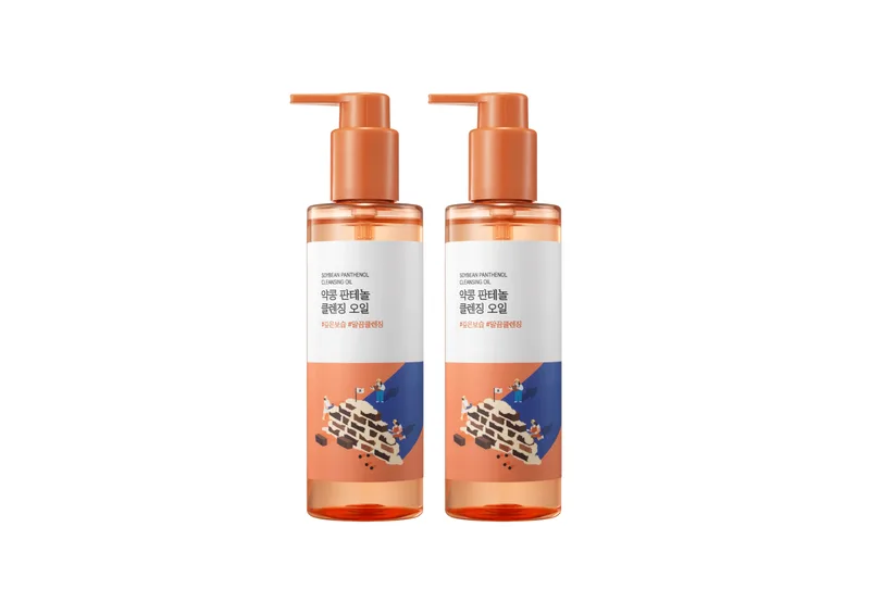 Акційний набір ROUND LAB Soybean Panthenol Cleansing Oil 2 шт