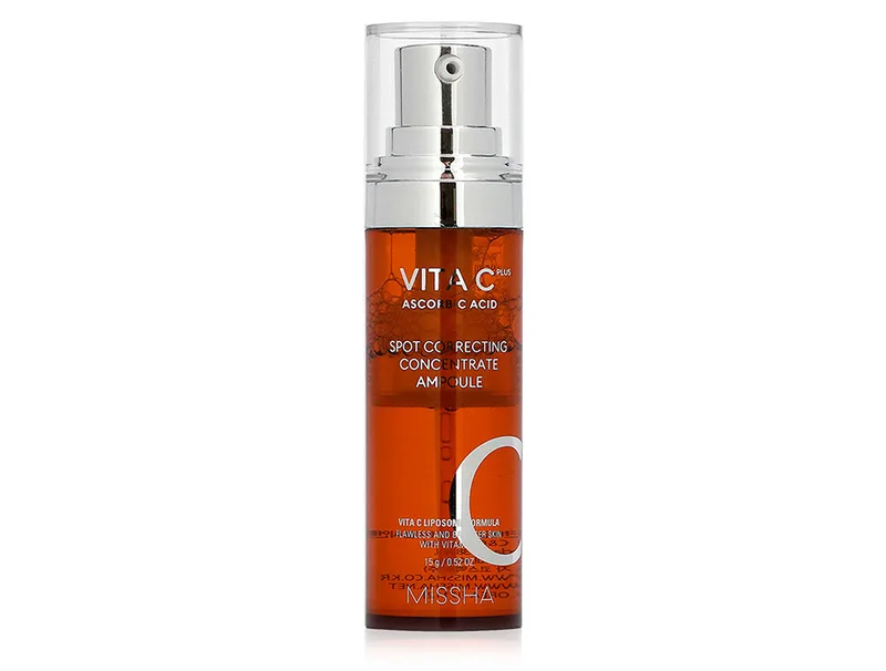 Missha Vita C Plus Spot Correcting Concentrate Ampoule - Сироватка для обличчя з вітаміном С