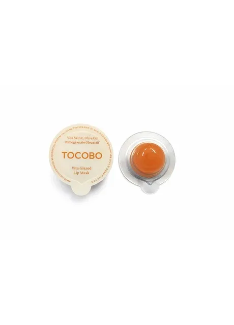 Маска для губ Vita Glazed Lip Mask Blister з ефектом глазурі, 2 мл TOCOBO (298421866)