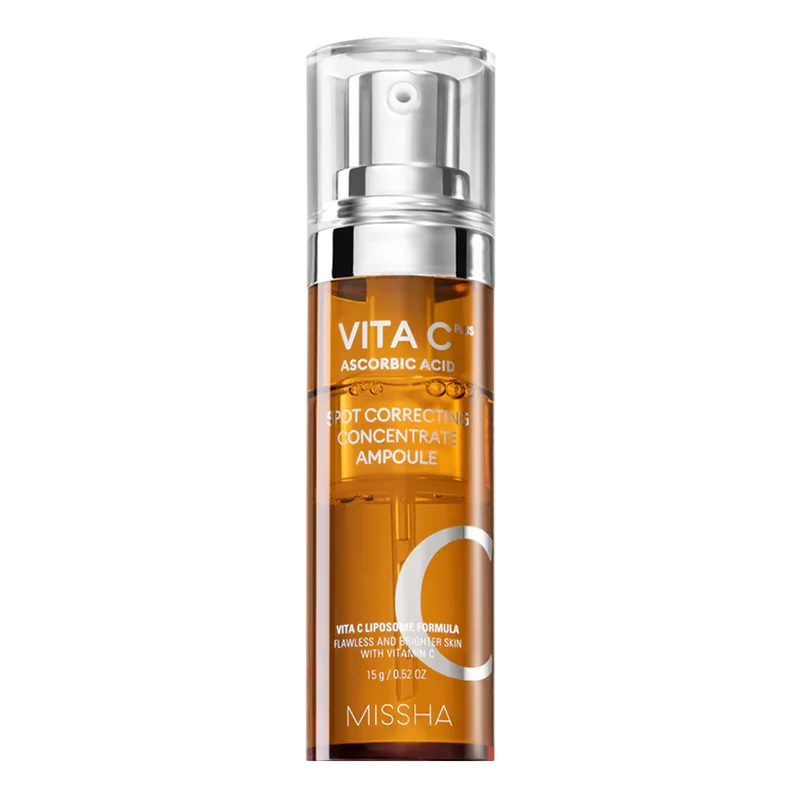 Missha Vita C Plus Spot Correcting Concentrate Ampoule сироватка для обличчя що надає сяйва 15 г