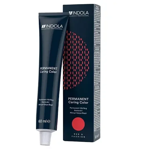 Перманентна крем-фарба для волосся Indola Permanent Caring Color, відтінок 7.56 (середньо-русявий махагон червоний) 60 мл (2468612)