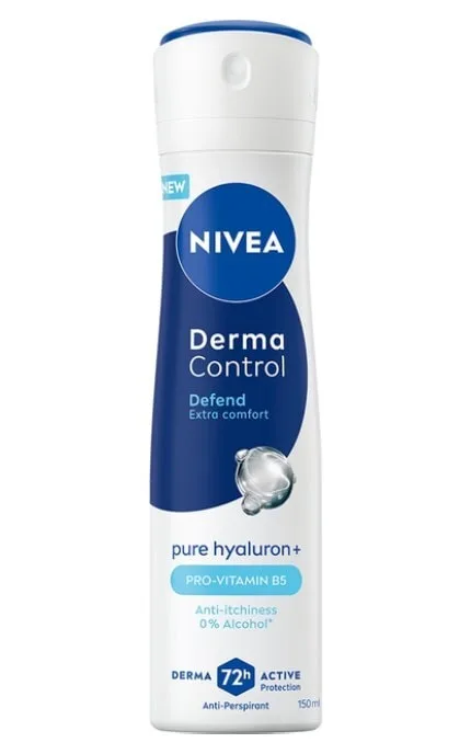 Антиперспірант NIVEA MEN Дерма контроль. Захист та екстракомфорт спрей 150 мл